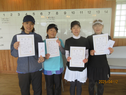 45歳女子入賞者