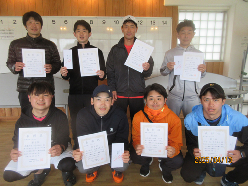 成年男子入賞者