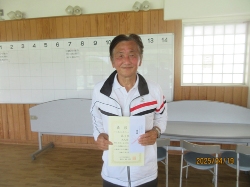 65歳男子入賞者