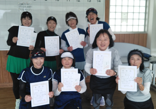 45歳女子入賞者