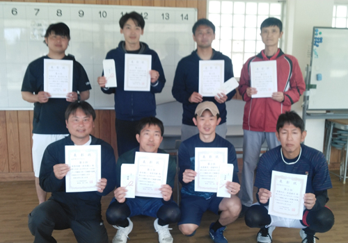 成年男子入賞者